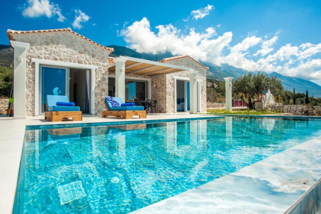 Natural Stone Villas Kefalonia 트라페자키 외부 사진