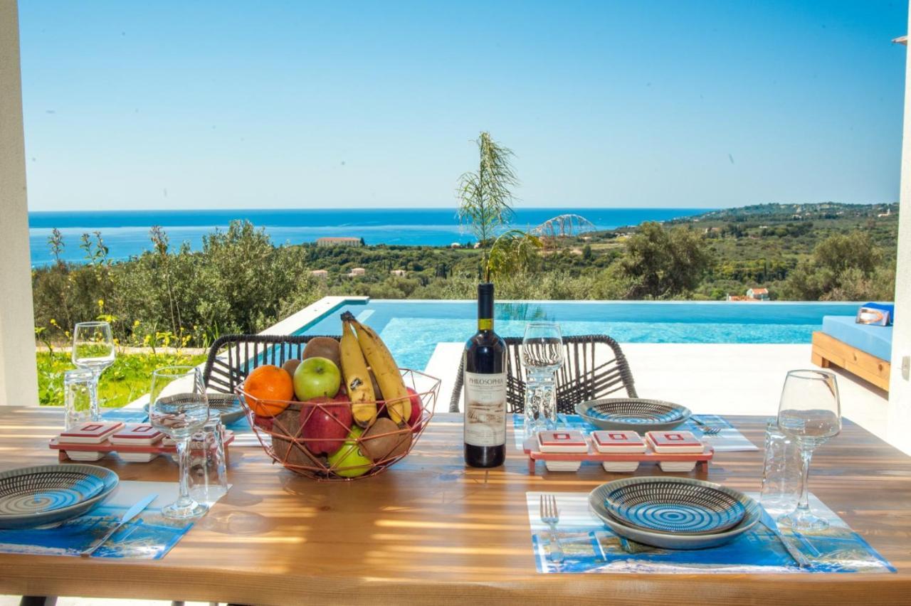Natural Stone Villas Kefalonia 트라페자키 외부 사진